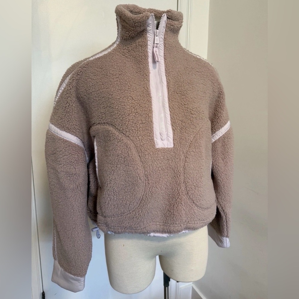 Free People Movement Cocoa Mountain High 1/2 Zip Fleece XS